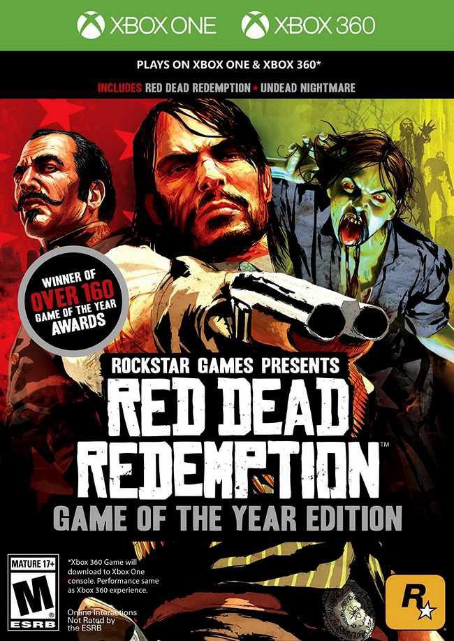 xbox red dead redemption game of the year edition