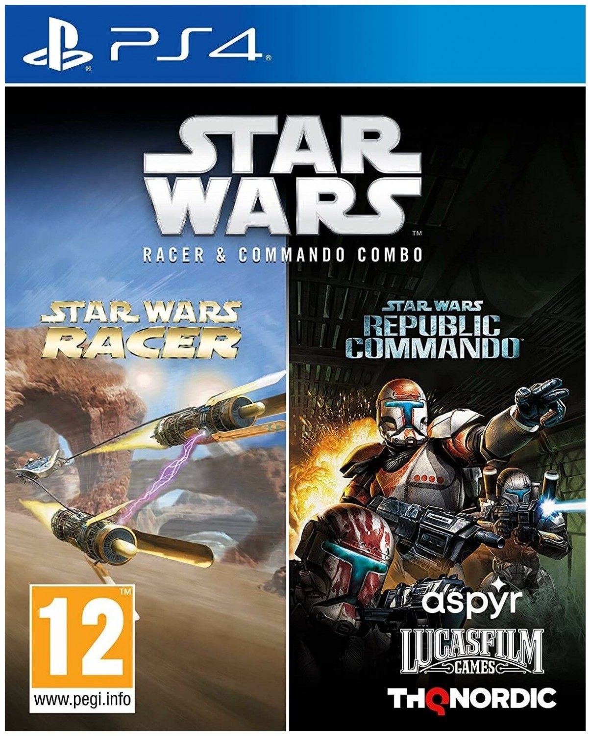 Star Wars: Racer & Commando Combo (ENG)